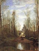 Corot Camille The church of Marissel Sweden oil painting artist